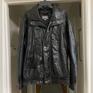 Vintage Wilsons Black Leather Jacket